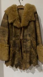 Giacca pelle vera e pelliccia