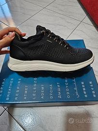 Scarpe donna geox amphibiox 38 nere con calzata pi