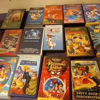 14 cassette vhs Walt Disney e Warner Bros