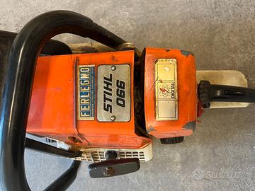 MOTOSEGA PROFESSIONALE STIHL 066