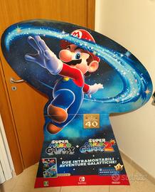 Cartonato promozionale Super Mario Galaxy Nintendo
