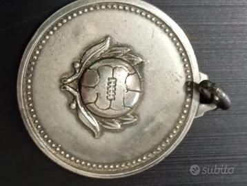 Medaglia calcio Lazio 1965/66 in argento