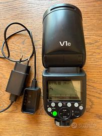 Godox V1C per Canon con accessori, stato ottimale