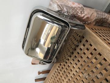 Lavello inox basculante