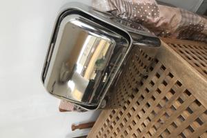 Lavello inox basculante