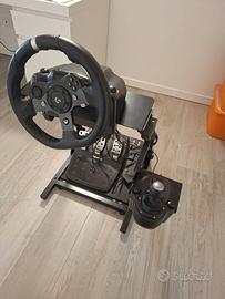 Volante Logitech G920+Pedaliera+Cambio+struttura