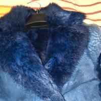 Cappotto Di Lapin - Blu Navy Sfumato