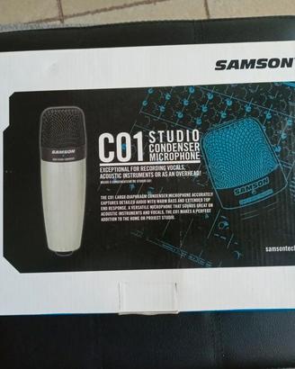 Microfono per voce podcast e musica Samson C01