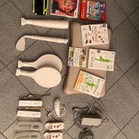 Wii con accessori e videogiochi