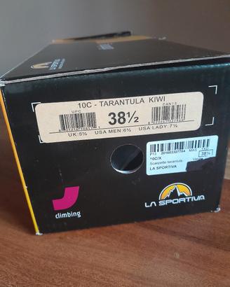 Scarpe arrampicata La Sportiva Tarantula tg 38 1/2