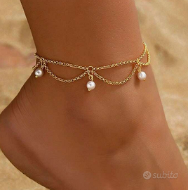 cavigliere dorate e argentate NUOVE