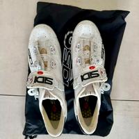 Scarpe Sidi Wire Carbon Air Vernice Bianco 46