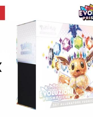 5x Pokemon ETB ITA Evoluzioni Prismatiche Nuovi