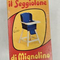 Seggiolino giocattolo Mignolino tipo Fiammiferino