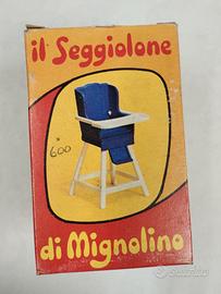 Seggiolino giocattolo Mignolino tipo Fiammiferino