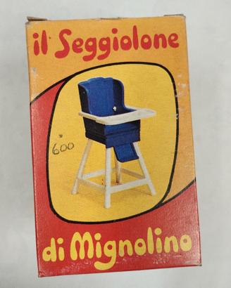 Seggiolino giocattolo Mignolino tipo Fiammiferino