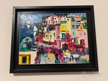 Quadro Athos Faccincani olio su tela 30x40