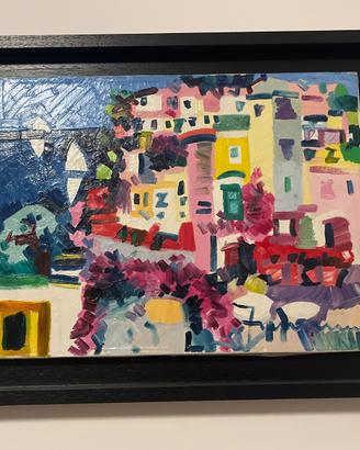 Quadro Athos Faccincani olio su tela 30x40