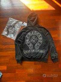 Felpa chrome hearts Brillantinata