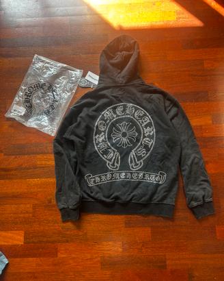 Felpa chrome hearts Brillantinata