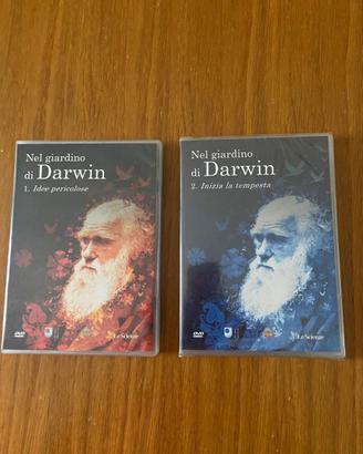 2 DVD film- Nel giardino di Darwin nuovi