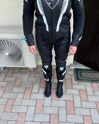 tuta intera in pelle revit venom 