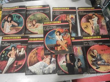 Lotto 9 Fumetti "SEGRETISSIMO" Anni 60