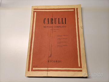 Carulli - Metodo completo per chitarra- Ricordi