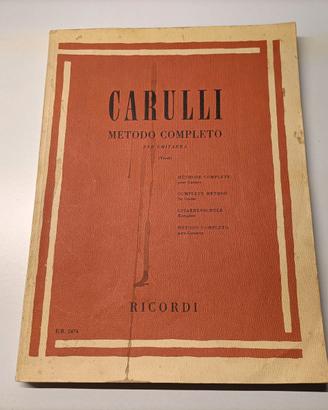 Carulli - Metodo completo per chitarra- Ricordi