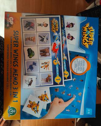 Super wings "gioco di memoria" 3/6 anni