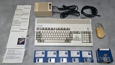 Amiga 1200 68030 68882 10MB RAM HD CF 16GB