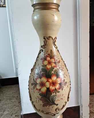 Alzata vaso ceramica Bassano vintage