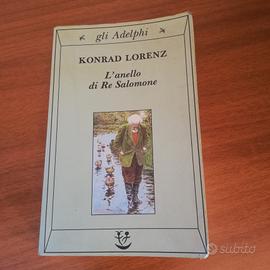 Libro Adelphi di Konrad Lorenz 