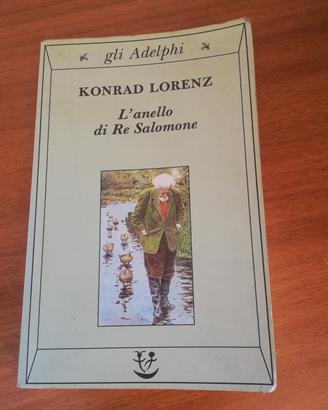 Libro Adelphi di Konrad Lorenz 
