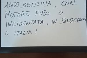  Golf 6, 1400 o 1600 benzina, con motore fuso