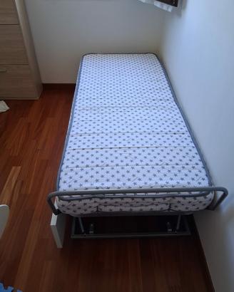 letto singolo cassettone 