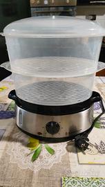 Vaporiera-Argento 9L Russell Hobbs ,con cuoci riso