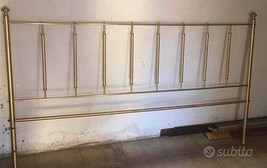 Testata letto in ottone