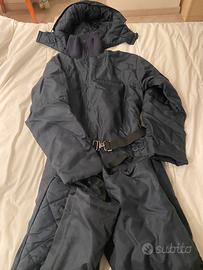 Tuta imbottita impermeabile DA PESCA  O CACCIA.