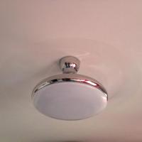 Lampadario con ventole a scomparsa