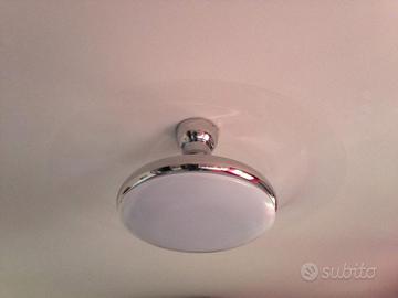 Lampadario con ventole a scomparsa