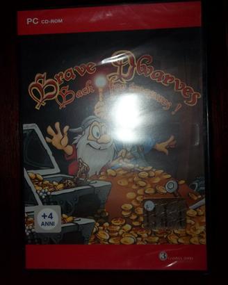 cd rom "Brave Dwarves - Back for treasures!"