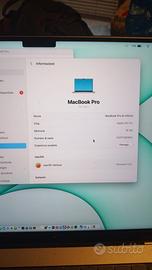 macbook pro max , chip m2 pro, 16 pollici