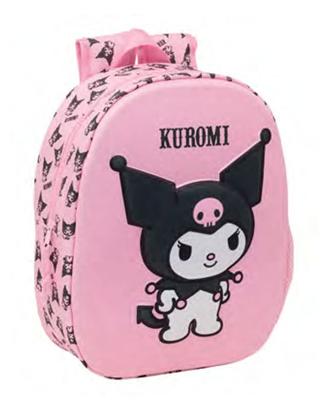 Zaino Scuola Kuromi 3D asilo infanzia bambini