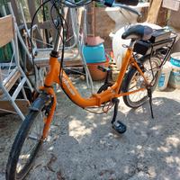 bici grazziella con pedalata assistita