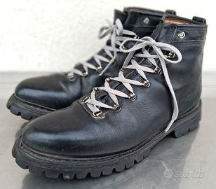 Scarponcini cuoio ex CC - P.S. - GdF del 1981 tg43