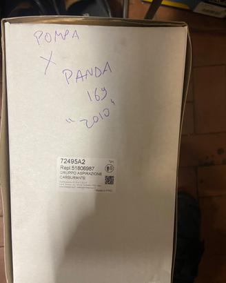 Pompa carburante serbatoio per panda