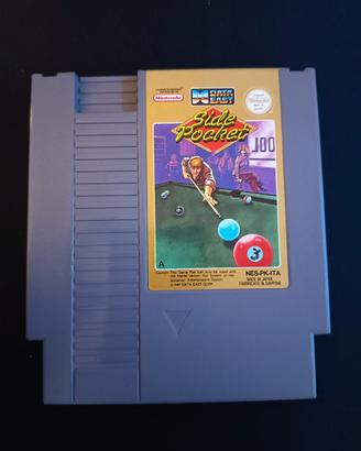 Side Pocket NES PAL ITA CIB completo e funzionante