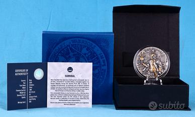 Niue 2025 - Warriors Hannibal - 2 oz Ag color HR