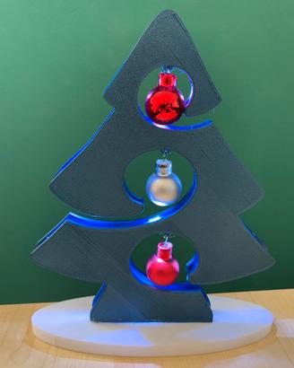 Alberello Natale illuminato 3D